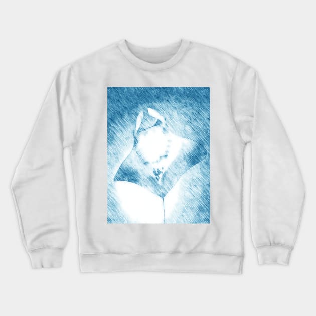 Manta Ray Crewneck Sweatshirt by Banyu_Urip